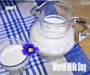 Puzzle Παγκόσμια Ημέρα Γάλακτος